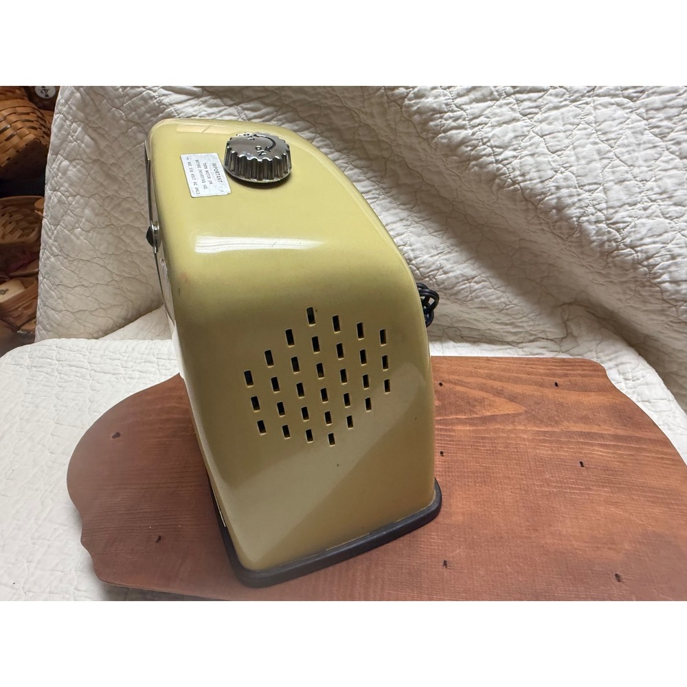 Vintage Rival Ice-O-Matic Electric Ice Crusher Harvest Gold Mid Century Modern - Picture 6 of 7